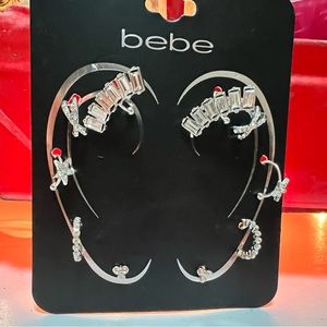 NWT 5 Pair Bebe Earrings 💄💕💋